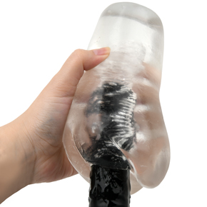 ストロークや射精の瞬間が生々しく見えてエロいです。
