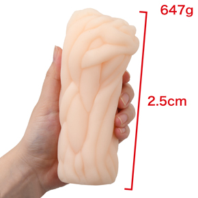 男性がもっとも気持ちいいと思う女性器を再現したオナホールです。　※数値はＮＬＳ実測値