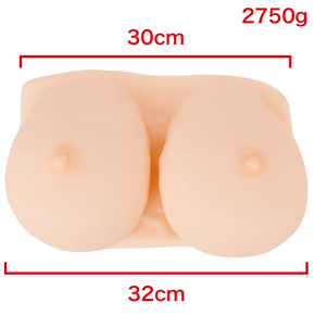 ずっしりと、ハリのある大きなおっぱい。　※数値はＮＬＳ実測値