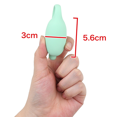 スマホと連動して使うタイプの高機能膣トレグッズです。カラーも可愛く、挿入しやすい形状です。　※数値はＮＬＳ実測値