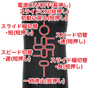 可動域やスピードを自分好みに変えられます。