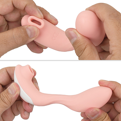 吸引口は比較的柔らかく、当たりもマイルド。ブリッジはここまで伸ばして固定できるので、スティック型としても◎。