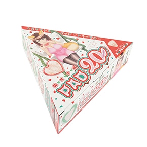 どんぎつねっぽい女の子は３作目でも継続中。中身はブリスターケースと緩衝シートで保護され、安心です。