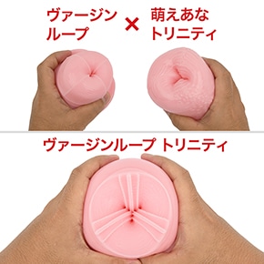 「##H0033##」の３面構造に「##H0024##」のタテ×ヨコ刺激を加え、タテヒダを増やした欲張り設計。