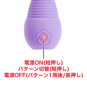 【No.１】６種類の振動パターンを搭載。