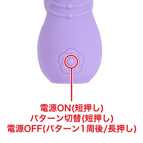 【No.12】６種類の振動パターンを搭載。
