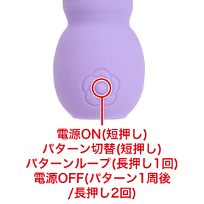 【No.11】８種類の振動パターンを搭載。