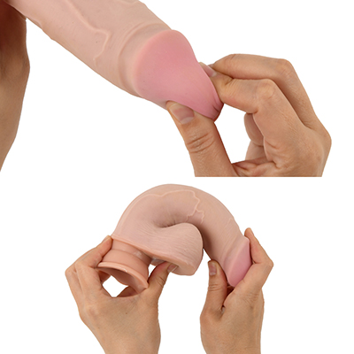 もっちりと柔らかく、よくしなります。