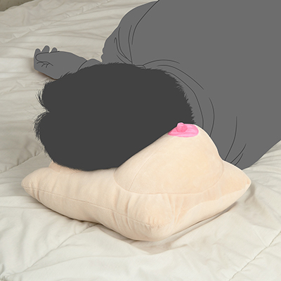 枕として使ってみると、驚くほどホールド性が高く、かなり実用的。試したＮＬＳスタッフ数名が、自腹購入を決定。