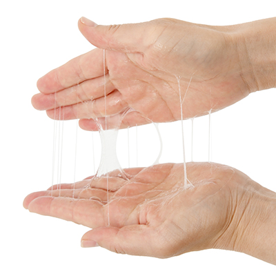薄すぎず濃すぎない粘度で、ヴァージンループの細ヒダ形状もしっかり伝わり乾きにくい、ナチュラルなローションです。