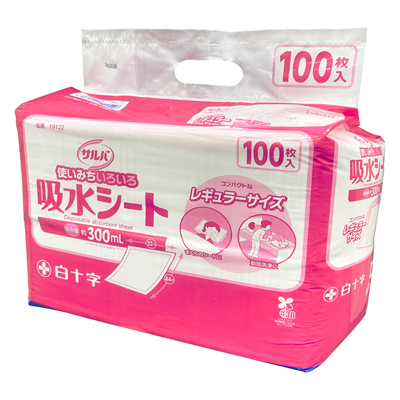 サルバ 吸水シート 32×44cm　レギュラーサイズ（100枚入)