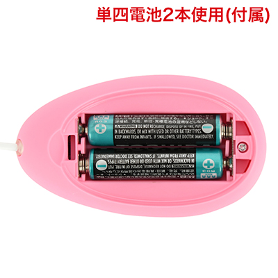 電池交換式。電池が付属されているので、すぐに使用可能です。