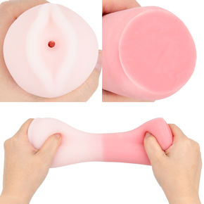 【ライト】素材は新素材「ピュアセンス」を採用。肉感的で弾力があります。