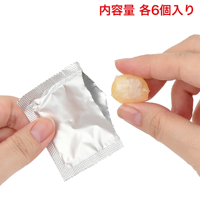 安心できる、完全殺菌仕様。１つずつ個包装されていて衛生的です。