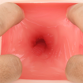 これまではポルチオのみでしたが、シリーズではじめて膣道全体にやや硬めの粘膜素材が広がりました。