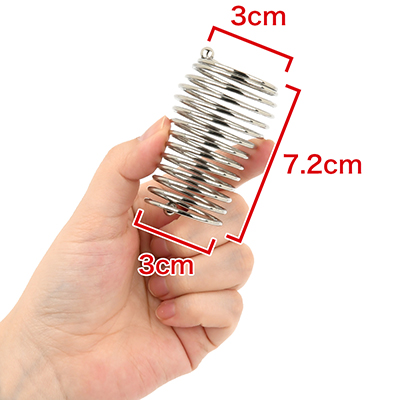 メタルの輝きが美しい、スタイリッシュなコックリング。　※数値ＮＬＳ実測値