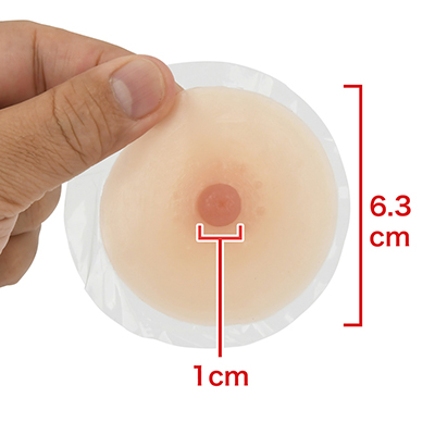 女性だとやや小さめ、男性だとやや大きめ…でも、どっちもギリＯＫなニクいサイズ感。　※数値はＮＬＳ実測値