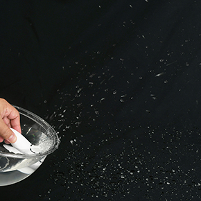水しぶきで脈動パワーを可視化。強にすると勢いよくスプラッシュしたので、ベテランさんも十分満足できるかと。
