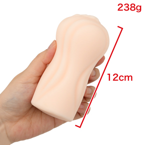 【エックスアタック】ボディは手にぴったりフィットする流線形フォルムを採用。　※数値はＮＬＳ実測値
