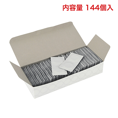 ドドーンと144個入りです。１個あたり13.8円という圧倒的なコスパが自慢。湯水のようにジャンジャン使いましょう。