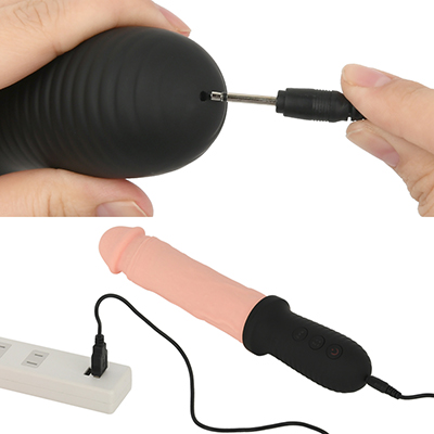 充電はUSB充電式。充電時間は約120分、連続稼働時間は約30分です。充電中はライトが点滅し、充電が完了するとライトが点灯します。