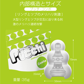 【Variety】　コンボは「リングとツブのメリハリ刺激構造」　大型リングとツブが、交互に迫り来る刺激のメリハリ連続攻撃。