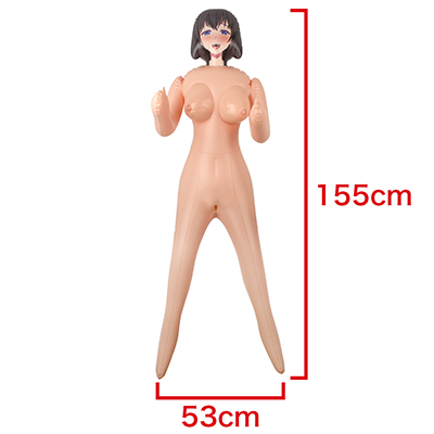 好きな服を着せて着衣プレイも可能です。　※数値はＮＬＳ実測値