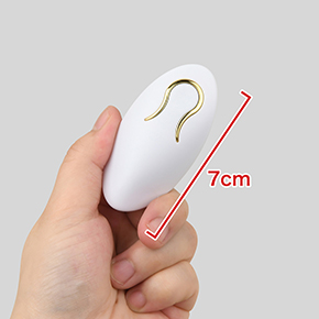 よくあるワンボタンのリモコンです。有効距離は約10ｍなので、屋内使用がメインでしょう。　※数値はＮＬＳ実測値