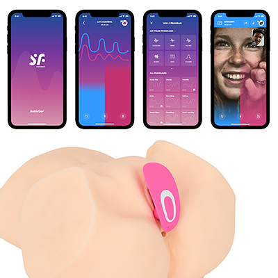 専用無料アプリ「Satisfyer Connect」を使えば、スマホやタブレットからの遠隔操作も楽しめます。