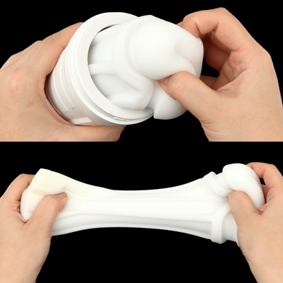 内部のホールは取り外せるので、使用後は水で洗えて衛生的です。