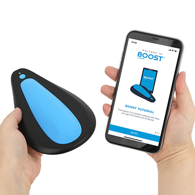 使用時はまずアプリとBluetoothで接続させます。初回はいろいろ設定が必要なので、代理店の用意する日本語マニュアル通り進めてください。