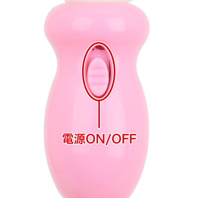 スイッチはON/OFFのみのシンプルな設計。