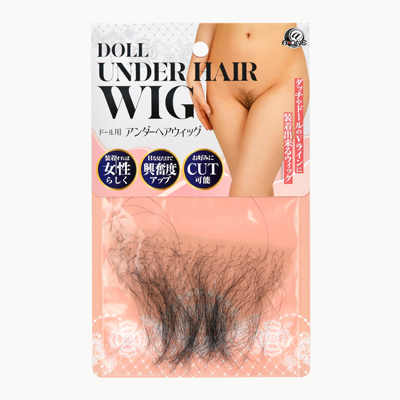 ダッチやドールのＶラインに装着できる、アンダーヘアウィッグです。