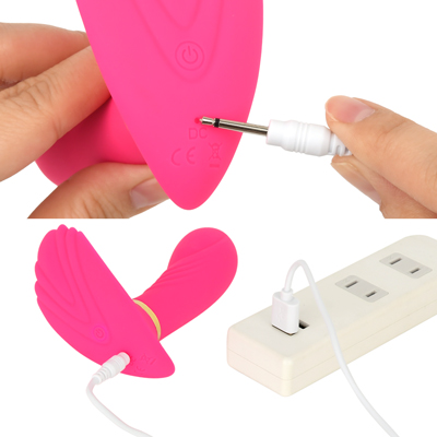 充電はUSB充電式。充電時間は約120分、連続稼働時間は約45分です。充電中はライトが点滅し、充電が完了するとライトは点灯します。