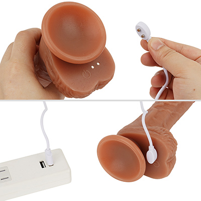 付属のマグネット端子ケーブルを使うUSB充電仕様。フル充電までは約２時間、連続稼働は約60分（最大）。バッテリー性能も向上しています。