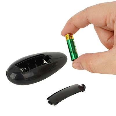 リモコン側の電源は12V27a電池×１本（付属）。入手しにくい細身の電池で、ＮＬＳの「12Ｖ23aアルカリ電池　２個セット」は適合しないので、ご注意ください。