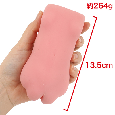 実用性を重視したボディライン。肉厚確保のためにクビレがなく、ムダ肉の少ない貧乳タイプ。３種の外観は共通です。　※数値はＮＬＳ実測値