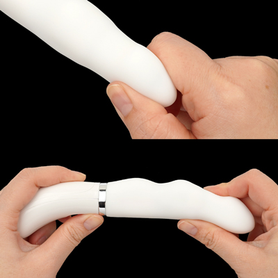 可動部はシリコン素材採用でデリケートゾーンへの使用も安心です。