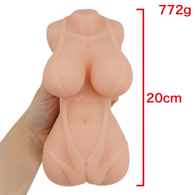 【ソフトタイプ　茉莉】　シンガーである妹「茉莉ちゃん」は柔肌タイプの巨乳トルソー型ホー ル。　※数値はＮＬＳ実測値