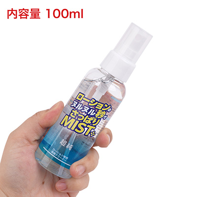 【ローションのヌルヌル秒でさっぱりミスト】普通のスプレーボトルにクリーナー液が入っています。コスパ悪すぎなのが最大の弱点でしょう。
