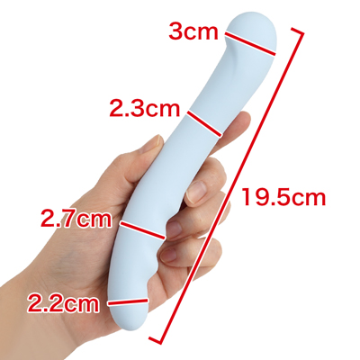 持ちやすく挿入しやすい形状で、どちら側からでも挿入できる２WEY仕様。　※数値はＮＬＳ実測値