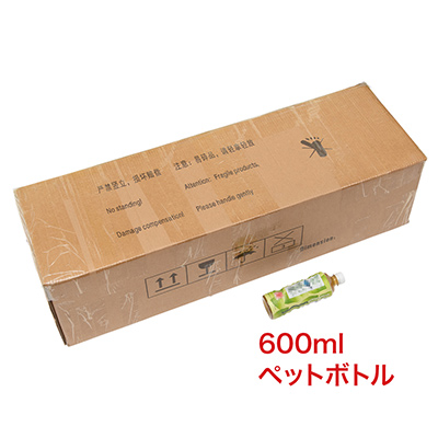 梱包されたダンボールの総重量は約20kg。ペットボトル飲料と比較しても、そこそこ大きめです。コンビニ受け取りもできません。