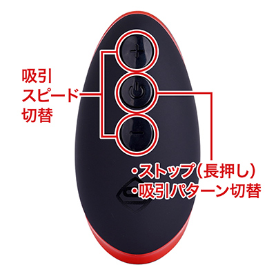プレイ体勢を維持したまま操作できる、便利なリモコン。シンプルでわかりやすく、本体電源が入っていないと利用できない点も安心です。