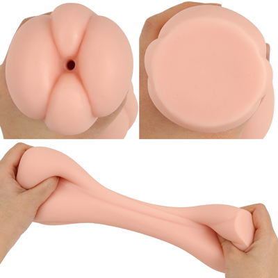 使うほどにあなたに馴染んで成長するもっちり人肌感覚の革命的新素材「momochi」使用。ジョリジョリ痛くならないように、少し柔らかめの素材になっています。構造は非貫通式。