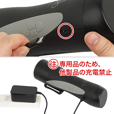付属のＡＣ電源アダプターはUSB-C仕様。思わず充電機として他製品に使いたくなりますが、高確率で壊れるので絶対にやめましょう。