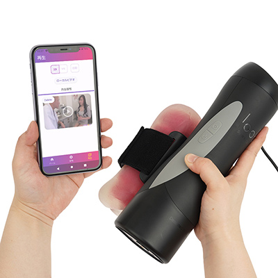 スマホで撮影、保存したMP4形式の動画をアプリに読み込ませると、自動的に動きを解析して連動。VR動画にも対応しているのがスゴい。