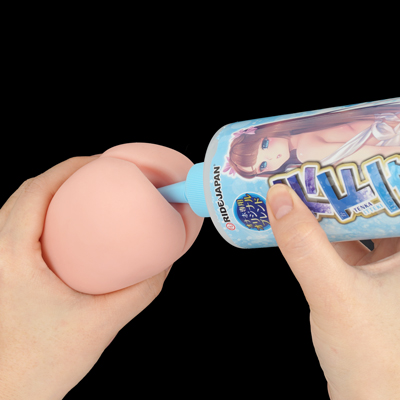 細口ノズルはオナホの中に入れやすく、奥までしっかり注入できます。