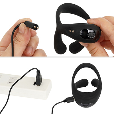 USB充電式です。充電時は付属のマグネットケーブルをご利用ください。フル充電までは約２時間、連続稼働は約60分というスペックです。