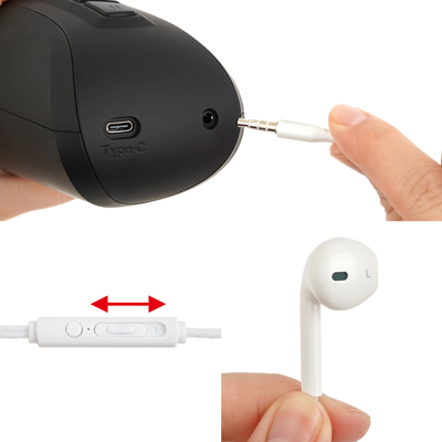 ぷにあなちゃんが喘ぐシコシコボイスが約10分収録されています。音声はイヤホンからのみ再生されます。（CV:そよかぜみらい）