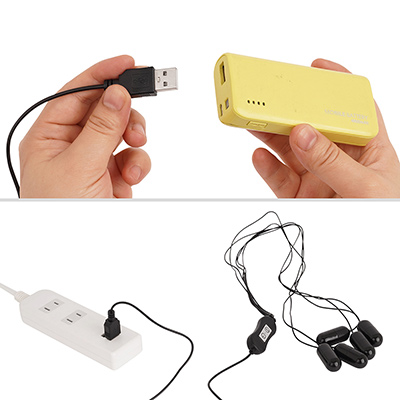 電源は「<a target='_blank' href='https://stg.e-nls.com/pict1-54186'>【SALE】絶頂！ 爆転フェラボンバー</a>」と同じようにUSBで外部から賄います。モバイルバッテリーやUSB付きの電源タップを用意しましょう。